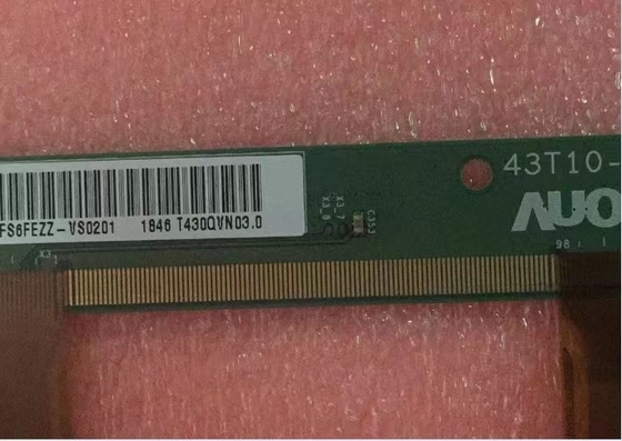 kupować 43 cali T430QVN03.0 Lcd TV Panel UHD3840 ((RGB) ×2160 UHD 103PPI 1.07B Kolor 51 pin online manufacture