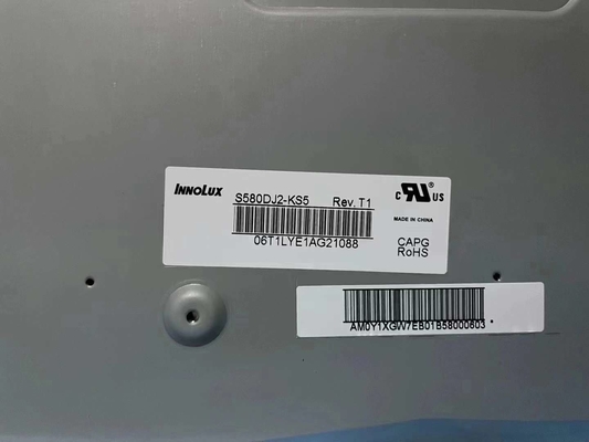 kupować Innolux 58-calowy duży ekran LCD S580DJ2-KS5 3840*2160 pikseli 76PPI 1,07 miliarda kolorów 56P online manufacture