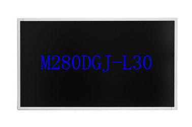 kupować 4 struny WLED Szkło LCD Panel telewizyjny M280DGJ L30 3840 * 2160 Pixels Rozdzielczość online manufacture
