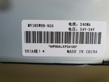 kupować MV185WHB-N20 84PPI 30 Pin BOE 18,5 Inch LCD Display Panel online manufacture