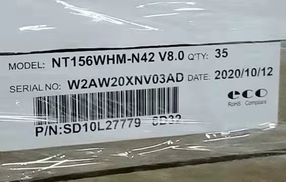 kupować 220 cd/m2 Przemysłowy Monitor LCD 15,6 cali IPS WLED 100PPI NT156WHM-N42 online manufacture