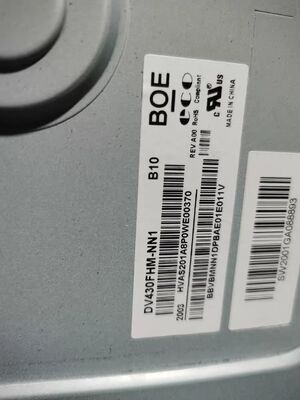 Dobra cena. BOE 43-calowy rozciągnięty wyświetlacz LCD DV430FHM-NN1 z 400cd/m2 Jasność 1920*1080Pixels Rozdzielczość i 51pin Connector w Internecie