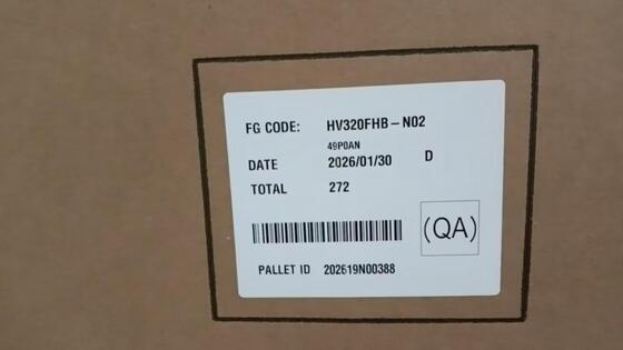 Wyświetlacz LCD telewizora BOE 32 cale HV320FHB-N02 z rozdzielczością 1920*1080 pikseli, 16,7 mln kolorów i złączem 51PIN