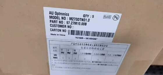 Dobra cena. AUO 27calowy panel LCD z 2560x1440 pikseli 350 cd/m2 Jasność i 130 Pin Connector w Internecie