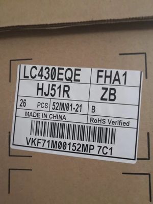 43-calowy panel LCD z 3840*2160 pikseli i technologią IPS dla wyświetlacza o wysokiej rozdzielczości