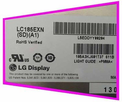 Dobra cena. LG 18.5 Inch LCD TV Panel LC185EXN-SCA1 30 Pin 16.7M Kolor 300cd/m2 Jasność w Internecie