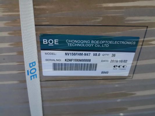 Moduł LCD BOE NV156FHM-N47 15,6 cala 1920x1080 Jasność 250 cd/m² Wyświetlacz TFT-LCD PC