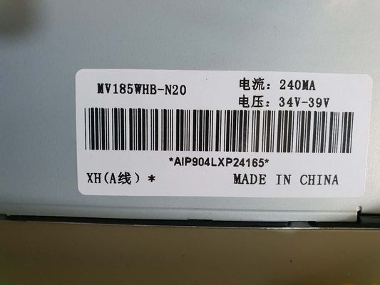 BOE 18,5-calowy panel wyświetlaczy LCD z 1366x768 pikseli i modułem TFT-LCD z 30 gniazdkami